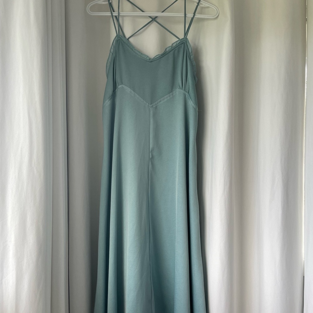 MNG Strappy Midi Dress